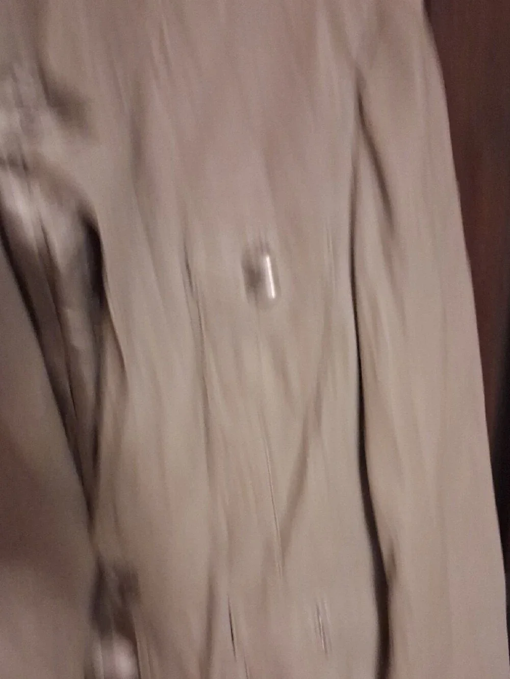 Womens Light Gray Leather Jacket - Classic Pocket Blazer